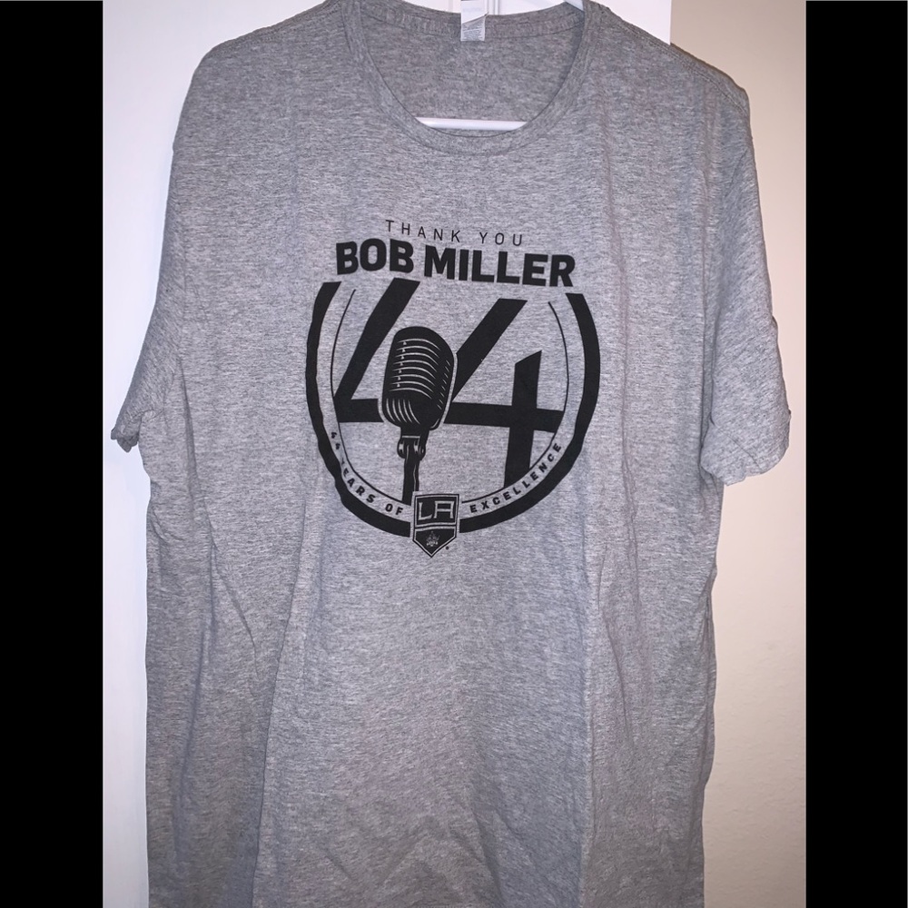LA Kings Commemorative Bob Miller Tee Mens XL